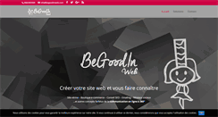 Desktop Screenshot of begoodinweb.com